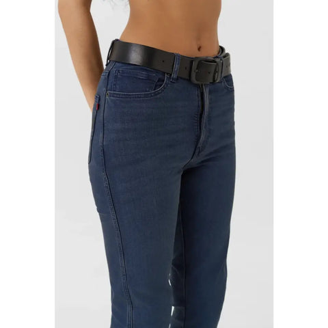Pantalones Jeans para Moto Pando de Mujer Skinny Fit Cordura® Kusari Cor 02