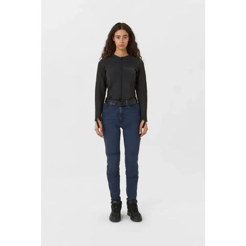 Pantalones Jeans para Moto Pando de Mujer Skinny Fit Cordura® Kusari Cor 02