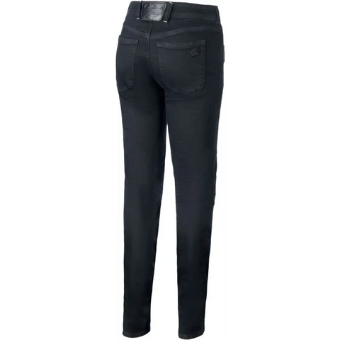 Pantalones Jeans para Mujer Alpinestars Stella Daisy V3 Riding Denim Black Rinse