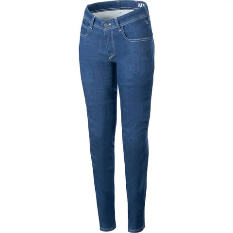 Pantalones Jeans para Mujer Alpinestars Stella Daisy V3 Riding Denim Rinse Blue