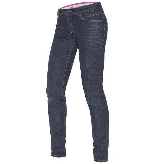Pantalones Jeans para Mujer Dainese Belleville Slim Medium Blue (Talla 32)