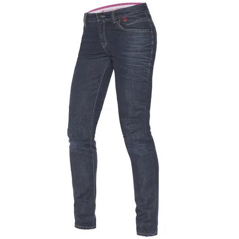 Pantalones Jeans para Mujer Dainese Belleville Slim Medium Blue (Talla 32)