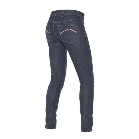 Pantalones Jeans para Mujer Dainese Belleville Slim Medium Blue (Talla 32)