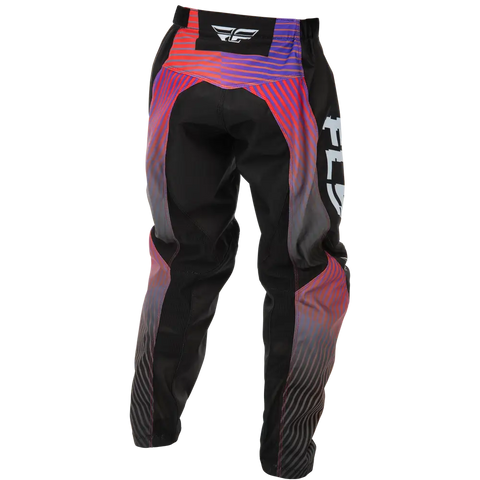 Pantalones para Niño Fly Racing Youth F-16 Black/Red/Purple
