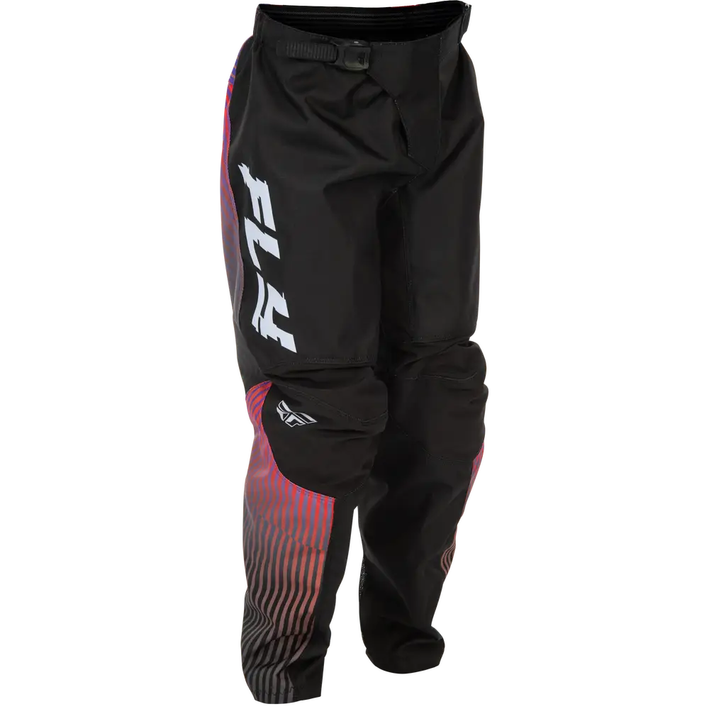 Pantalones para Niño Fly Racing Youth F-16 Black/Red/Purple