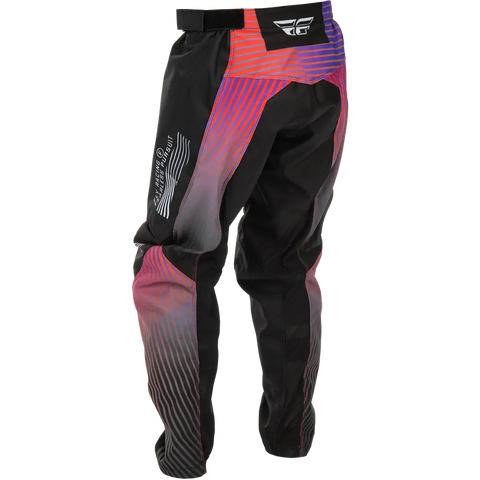 Pantalones para Niño Fly Racing Youth F-16 Black/Red/Purple