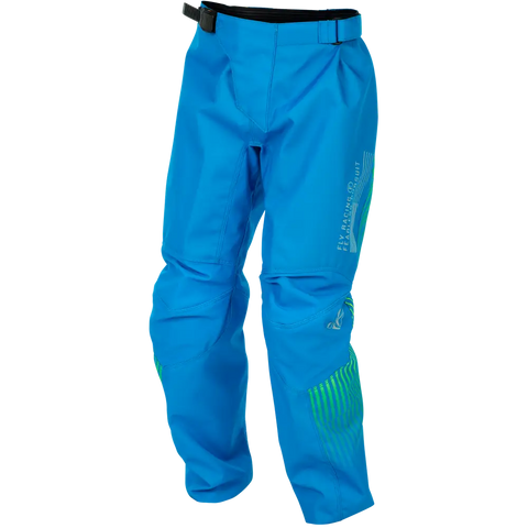 Pantalones para Niño Fly Racing Youth F-16 Blue/Hi-Vis