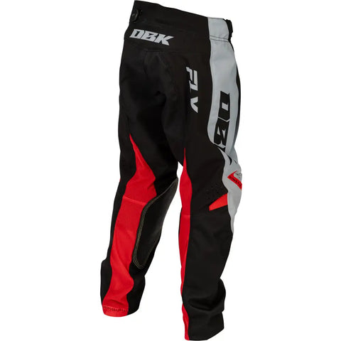 Pantalones para Niño Fly Racing Youth Kinetic DBK Grey/Black/Red