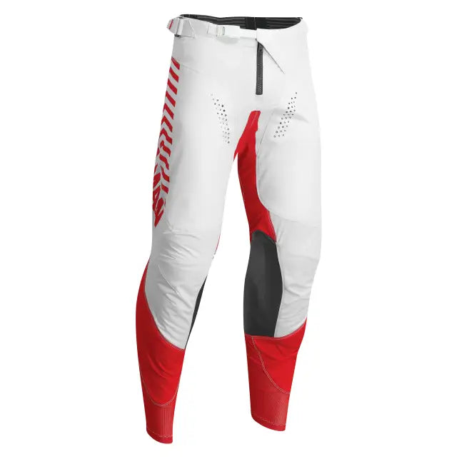 Pantalones Thor Hallman Differ Slice White/Red