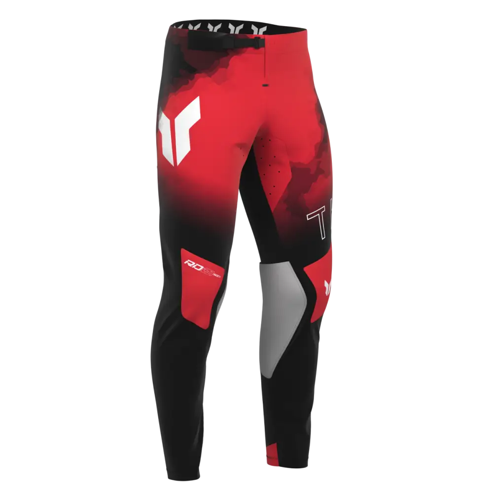 Pantalones Thor Sportmode Carbon Black/Red