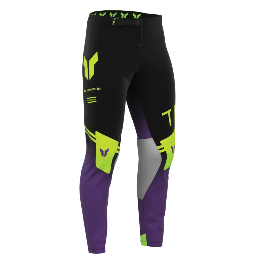 Pantalones Thor Sportmode Geo Black/Purple