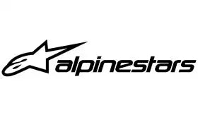 Pegatina del logotipo de estrella alpina