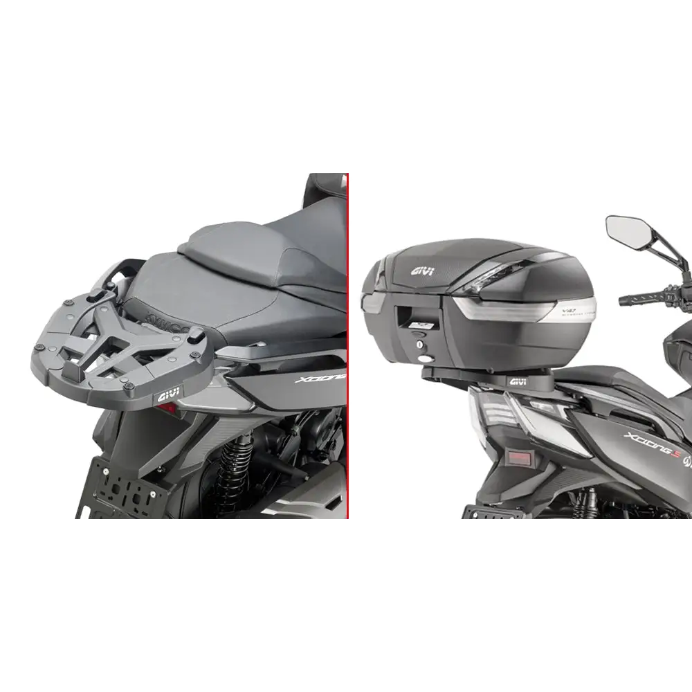 Placa de Fijación Givi SR6112 de Top Case para Kymco Xciting VS400/S400I TCS (18-26)