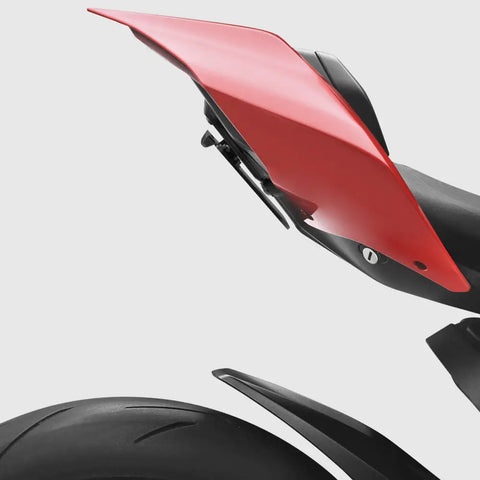 Portaplaca Fender Eliminator Rizoma Flat-Out para Ducati Panigale V4/V2, Streetfighter V2 18-24