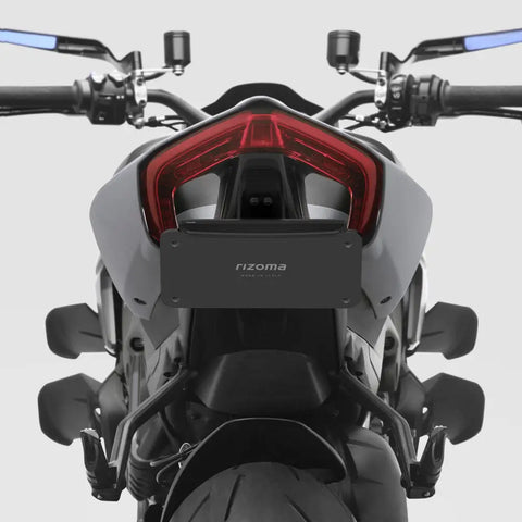 Portaplaca Fender Eliminator Rizoma Flat-Out para Ducati Streetfighter V4 2020-2024