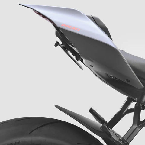 Portaplaca Fender Eliminator Rizoma Flat-Out para Ducati Streetfighter V4 2020-2024