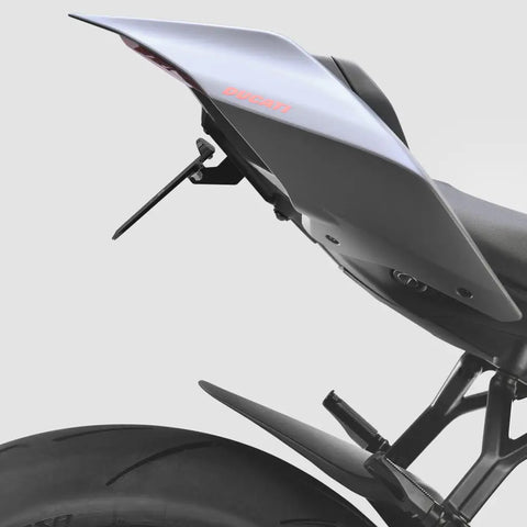 Portaplaca Fender Eliminator Rizoma Flat-Out para Ducati Streetfighter V4 2020-2024