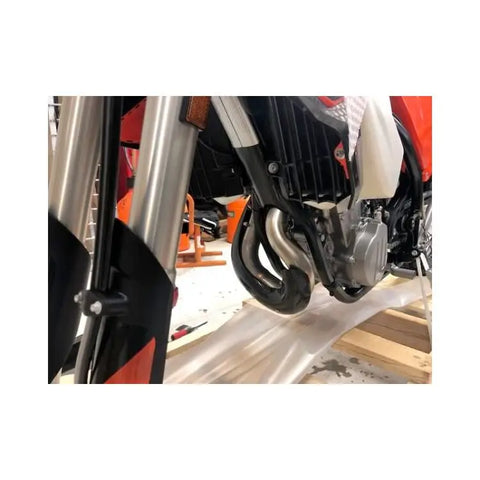 Protector de Escape de Fibra de Carbono P3 MAXCoverage para KTM/Husqvarna 450cc-500cc 2020-2023