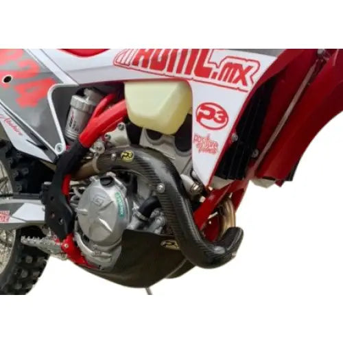 Protector de Escape de Fibra de Carbono P3 para Gas Gas EX/MC 450F 2021-2023