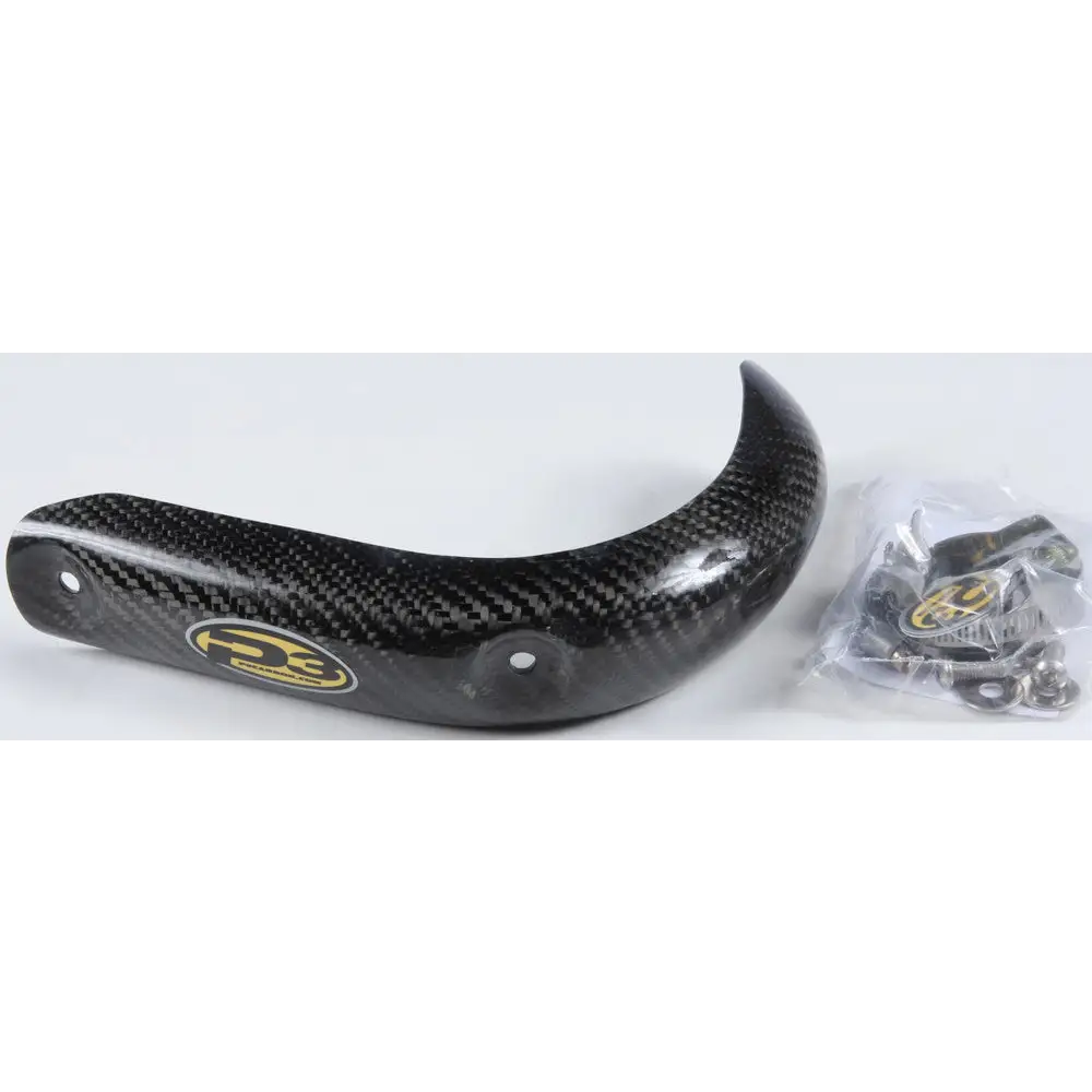 Protector de Escape de Fibra de Carbono P3 para Kawasaki KX250F/X 2004-2023