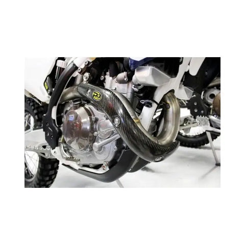 Protector de Escape de Fibra de Carbono P3 para KTM/Husqvarna 450cc-501cc 2017-2019