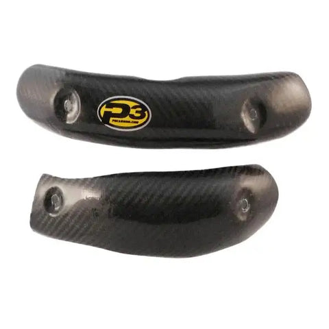 Protector de Escape de Fibra de Carbono P3 para Yamaha YZ250/450F, WR250/450F 2014-2024