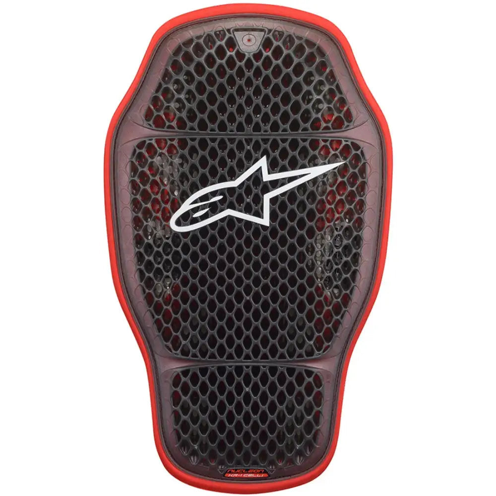 Protector de Espalda Alpinestars Nucleon KR-1 CELLi Transparent Smoke/Red