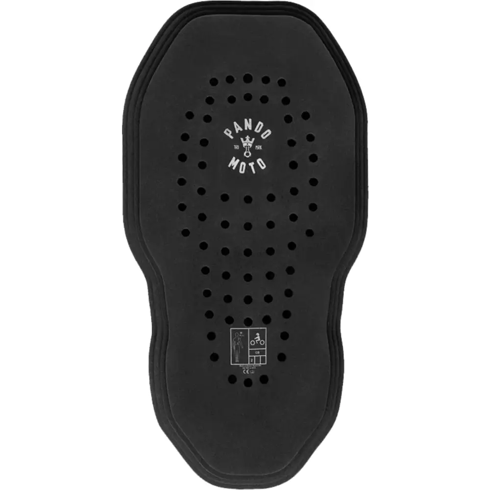 Protector de Espalda Pando Moto Quatroflex Black