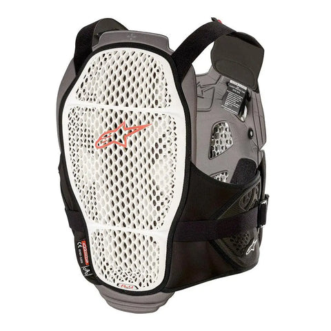 Protector de Pecho Alpinestars A-4 Max White/Anthracite/Red