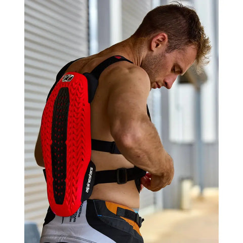 Protector de Pecho Alpinestars A-5 Plasma Black/Red/White