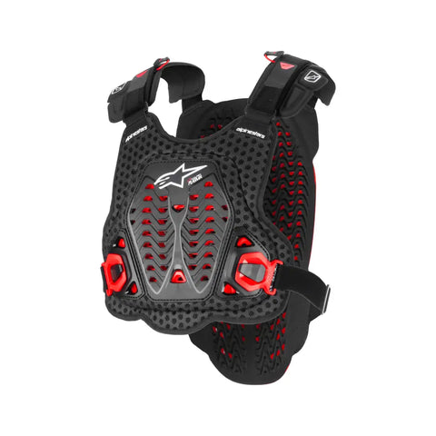 Protector de Pecho Alpinestars A-5 Plasma Black/Red/White