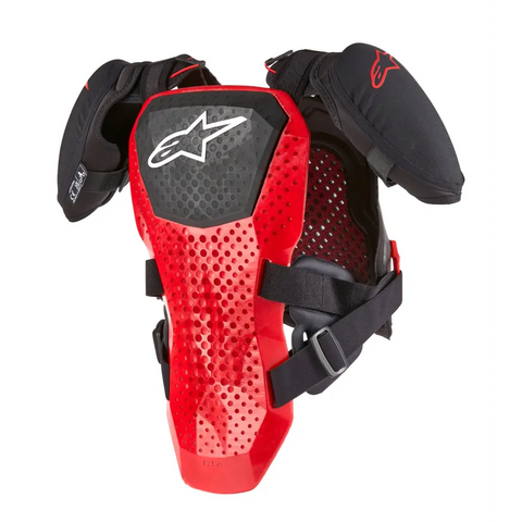 Protector de Pecho Alpinestars para Niño A-5 S V2 Black/White/Red