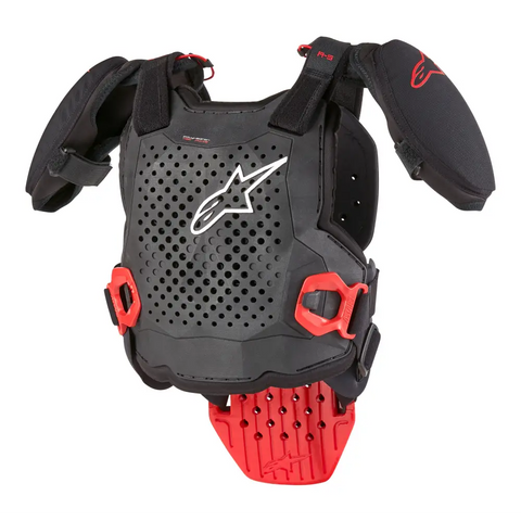 Protector de Pecho Alpinestars para Niño A-5 S V2 Black/White/Red