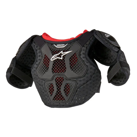 Protector de Pecho Alpinestars para Niño Bionic Action Kickstart Black/Red