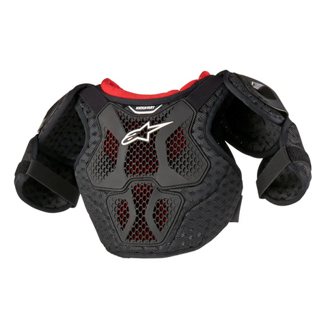 Protector de Pecho Alpinestars para Niño Bionic Action Kickstart Black/Red