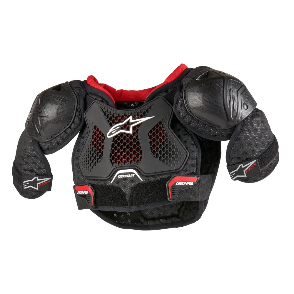 Protector de Pecho Alpinestars para Niño Bionic Action Kickstart Black/Red