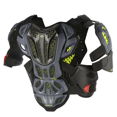 Protector de Pecho Completo Alpinestars A-10 Anthracite/Black/Red