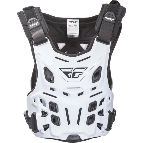 Protector de Pecho Fly Racing CE Revel Race White