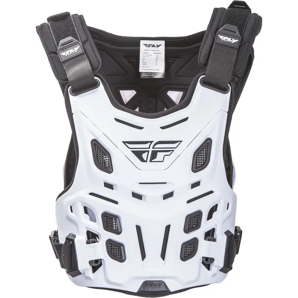 Protector de Pecho Fly Racing Revel Race White