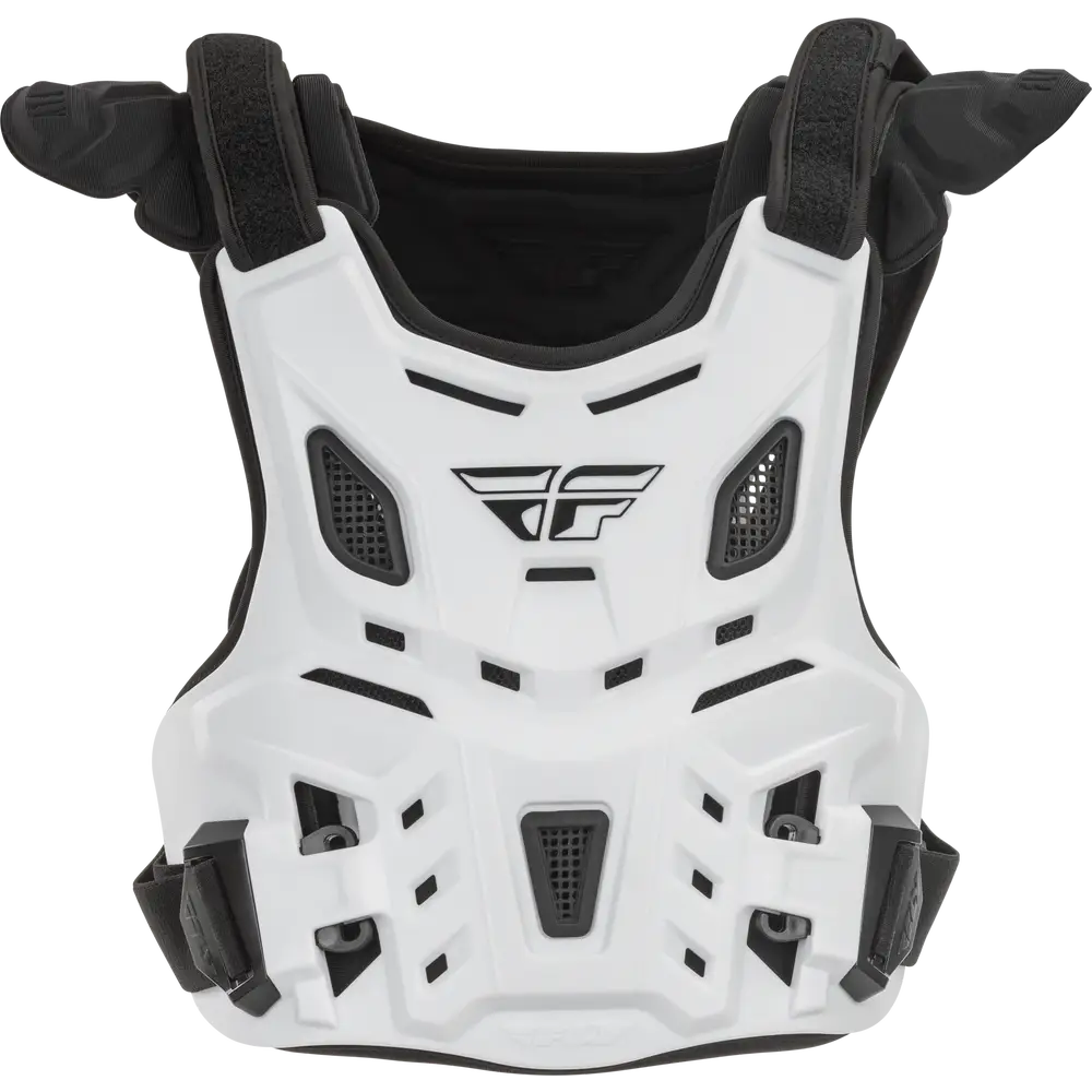Protector de Pecho para Niño Fly Racing Youth Revel Race White