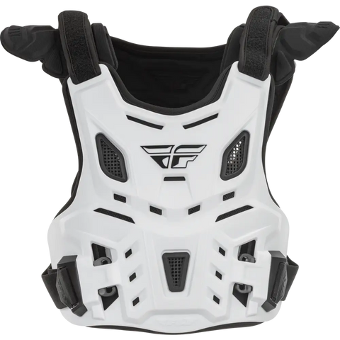 Protector de Pecho para Niño Fly Racing Youth Revel Race White
