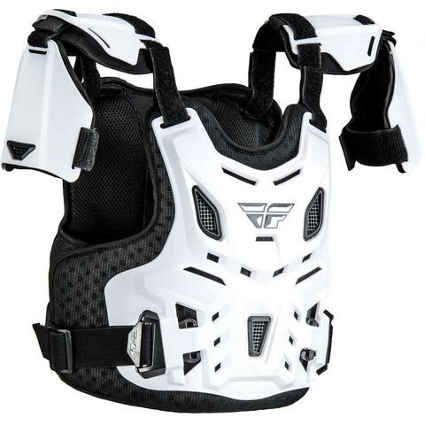 Protector de Pecho para Niño Fly Racing Youth Revel White