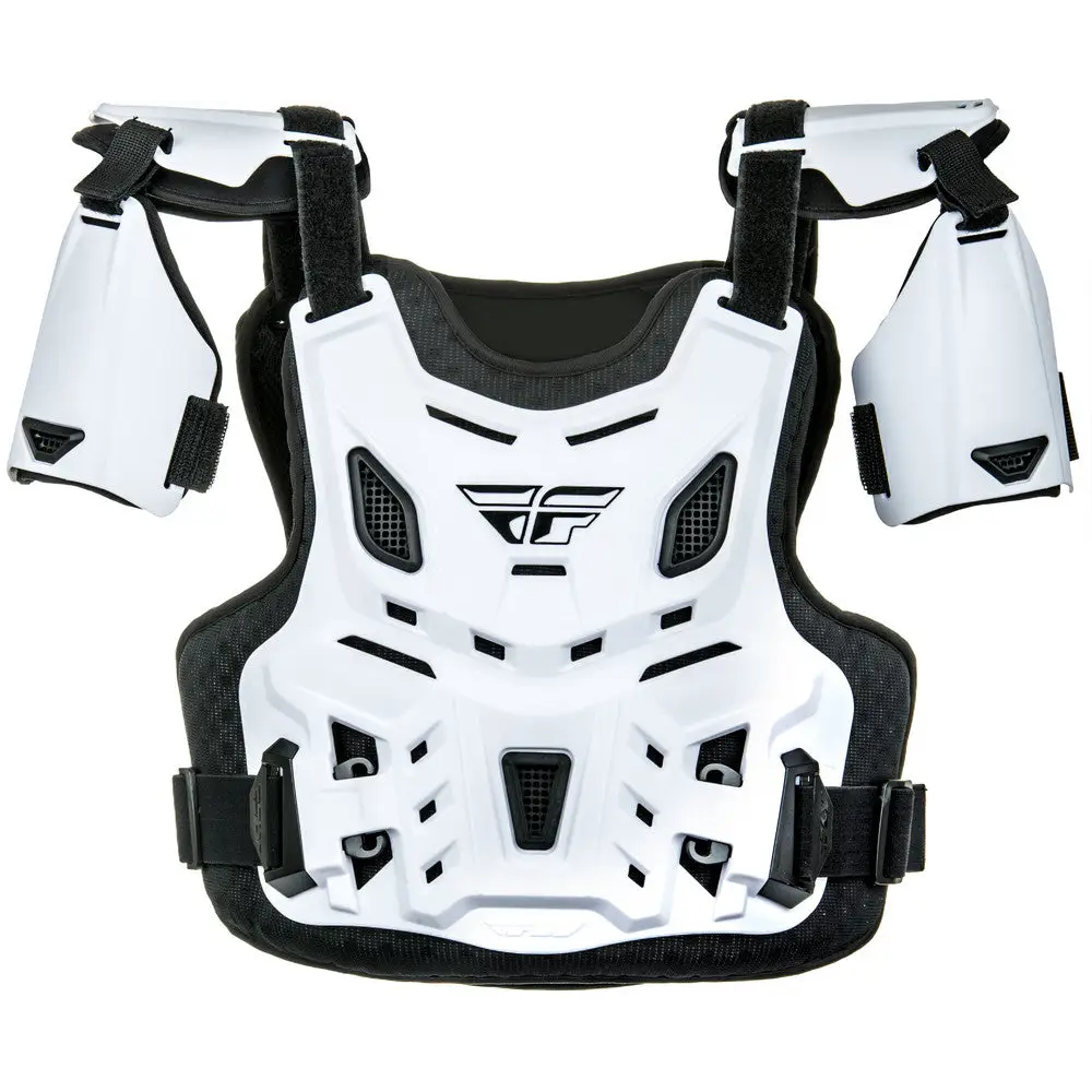 Protector de Pecho para Niño Fly Racing Youth Revel White