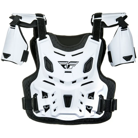 Protector de Pecho para Niño Fly Racing Youth Revel White