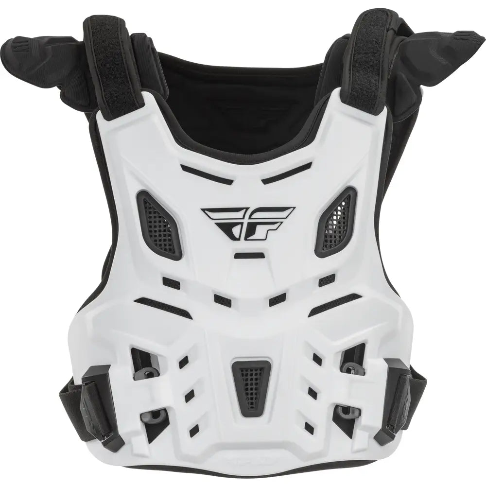 Protector de Pecho para Niño Fly Racing Youth Revel Race White