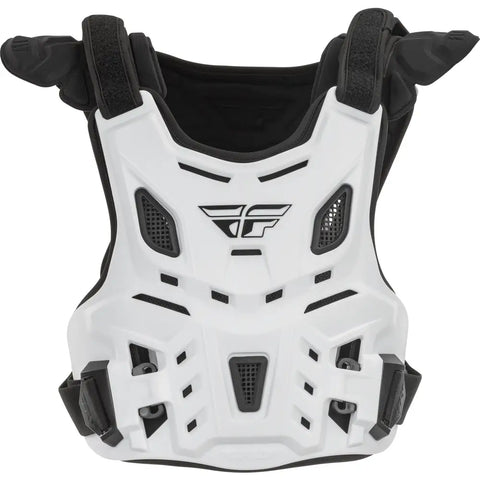 Protector de Pecho para Niño Fly Racing Youth Revel Race White