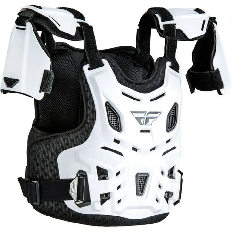Protector de Pecho para Niño Fly Racing Youth Revel White
