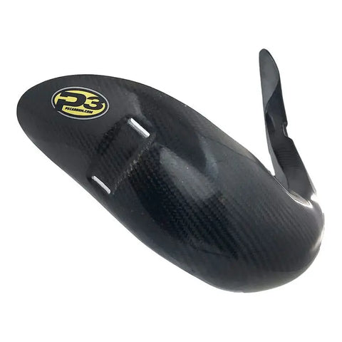Protector de Pipa de Escape de Fibra de Carbono P3 para Gas Gas 200cc-300cc 2008-2018