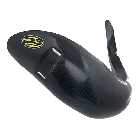 Protector de Pipa de Escape de Fibra de Carbono P3 para Yamaha YZ250/YZ250X 2002-2023