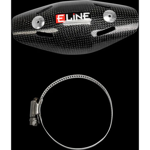 Protector de Tubo de Escape de Fibra de Carbono E-Line Universal